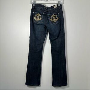 LA Idol Y2K Women’s Juniors Embellished Bootcut Jeans Size 1